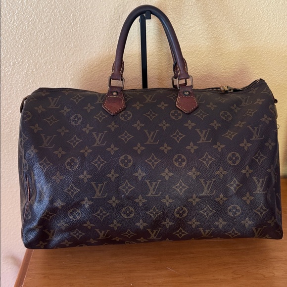 Louis Vuitton 1990 Speedy 40 bag with lock and key - Picture 1 of 17